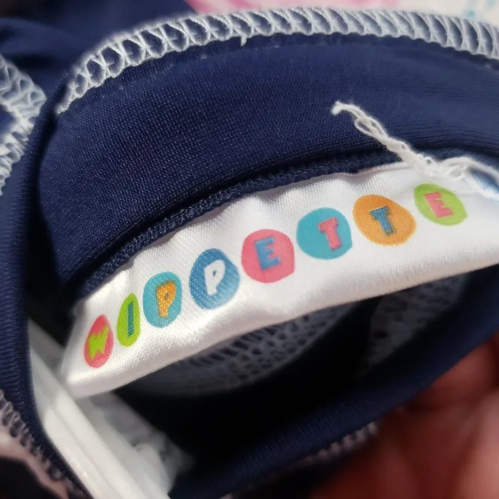 Wippette Crab One Piece Baby Boys Swimsuit Sun Protection 0-6 Months New Gift